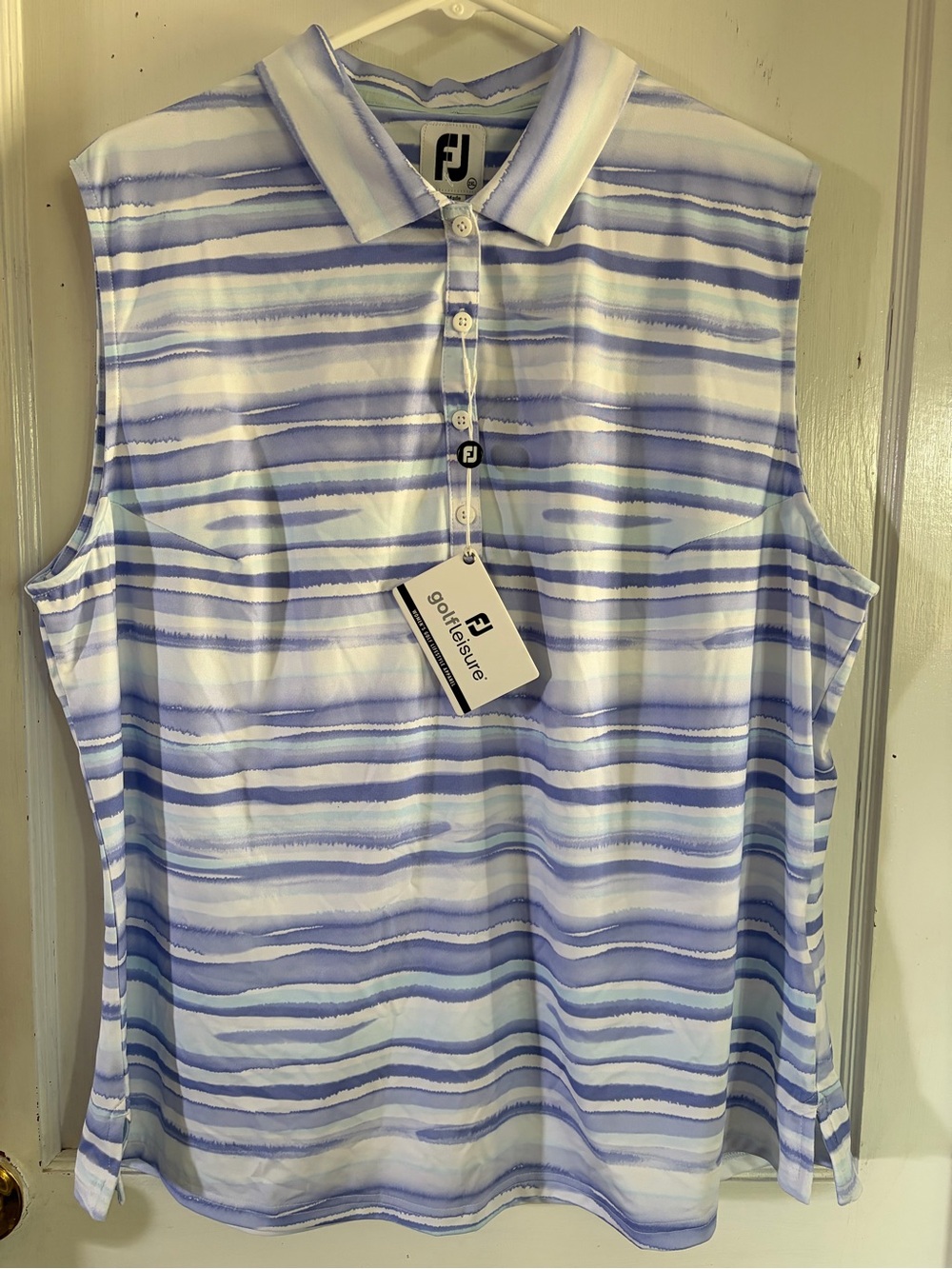 FootJoy Women Sleeveless Polo Size 2XL NWT